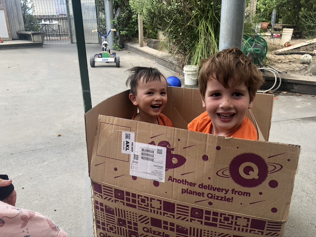 Botany Downs Kindergarten What’s With a Cardboard Box? Auckland